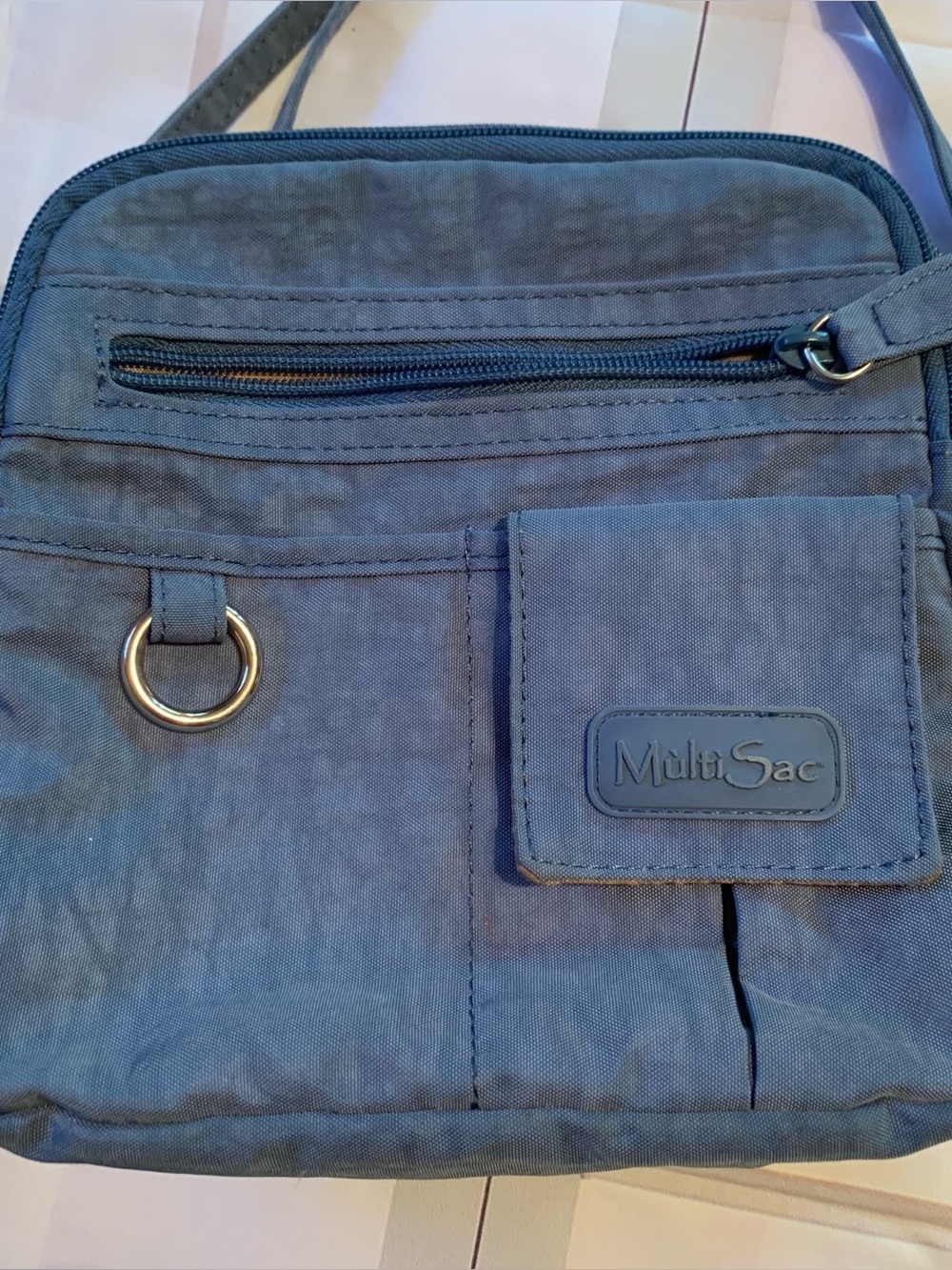 Multi sac  Small Crossbody Bag in Blue
